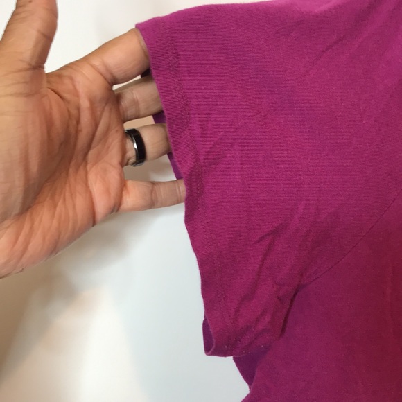 Liz Claiborne Woman Purple Top 2X PLUS SIZE - Picture 5 of 7